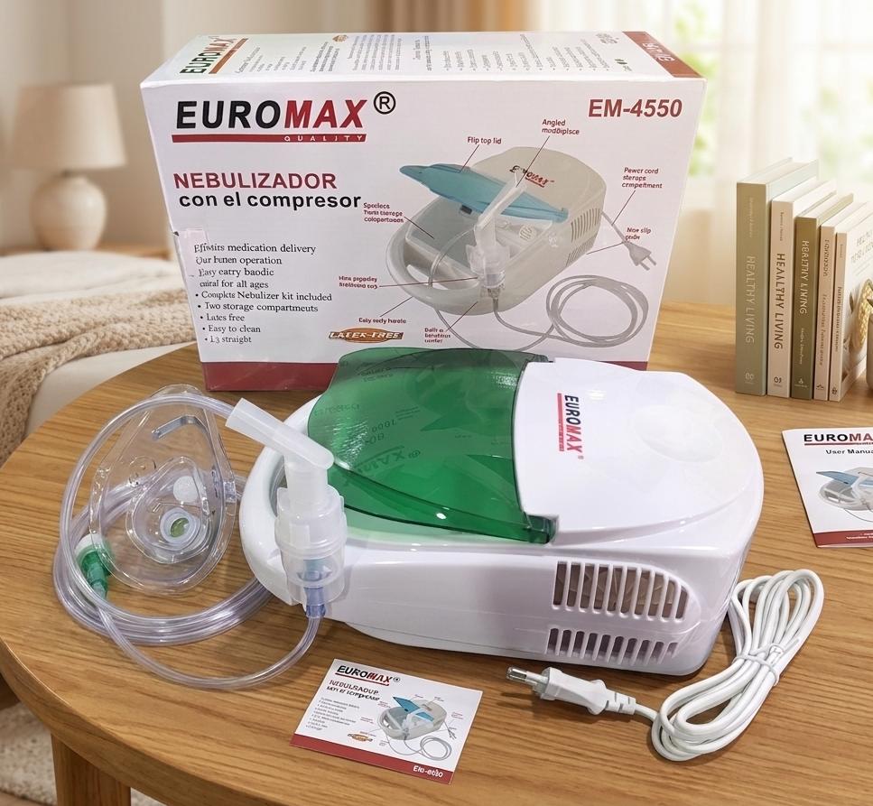 Nebulizador con compresor