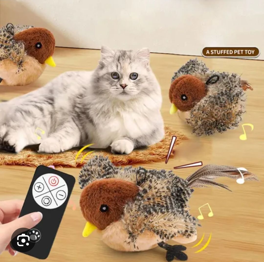 Pajarito Interactivo para mascota