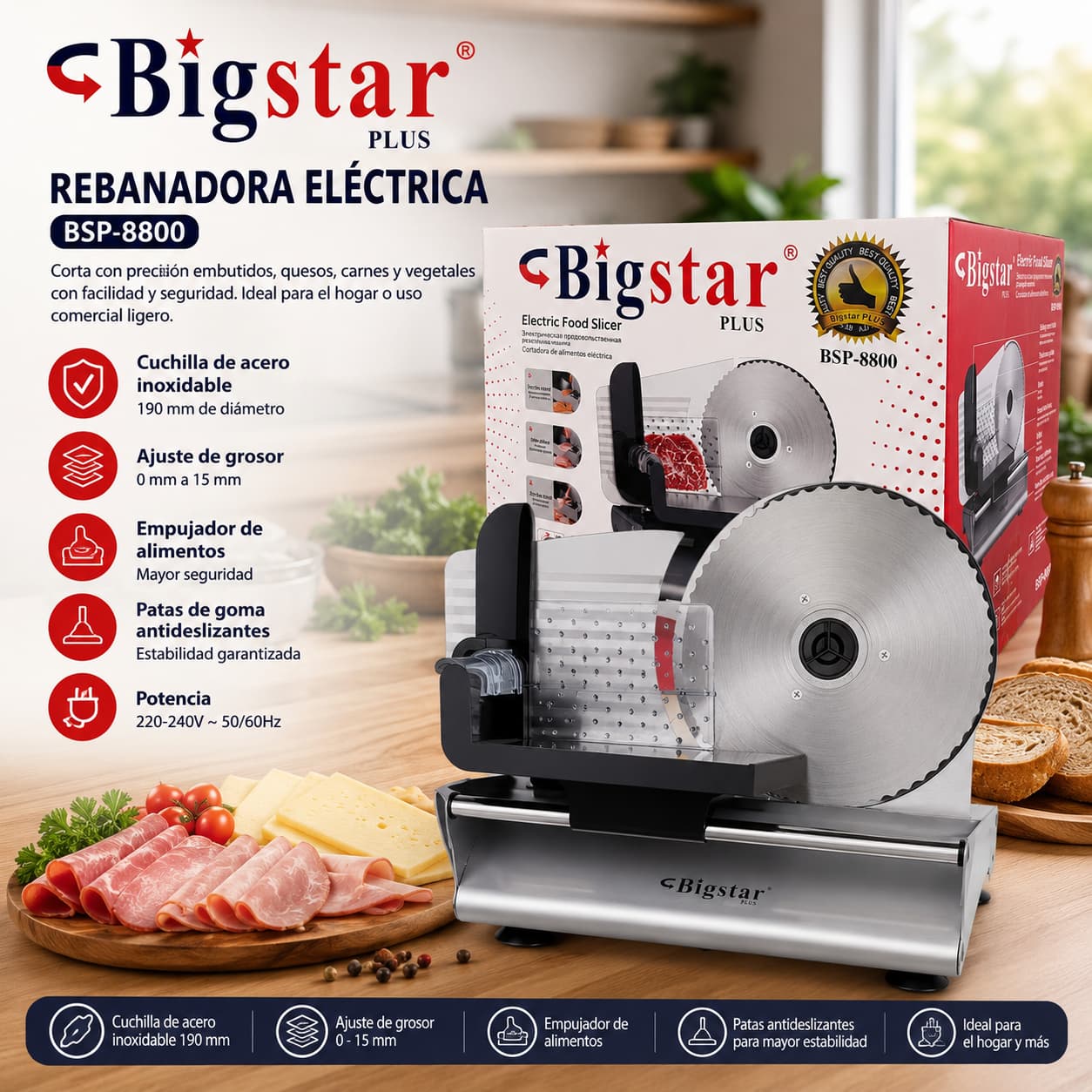 Rebanadora Electrica